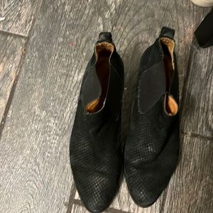 Gabor suede booties